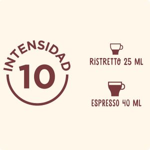 Café Ristretto África 18 Cápsulas
