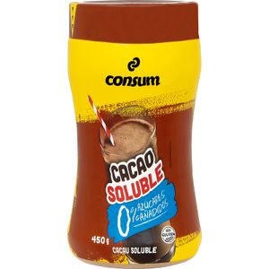 Cacao Soluble 0% Azúcares Añadidos