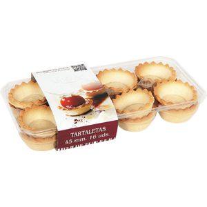 Tartaleta Mantequilla 16 Unidades