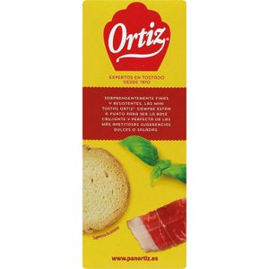 Mini Tostas Redondas