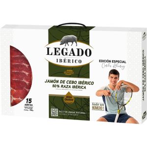 Estuche Jamón de Cebo Ibérico 50% Raza Ibérica