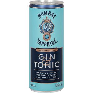 BOMBAY SAPPH Gin-Tonic Lata