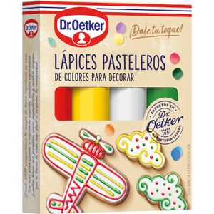 Colorantes Alimentarios Caja 4 Lápices