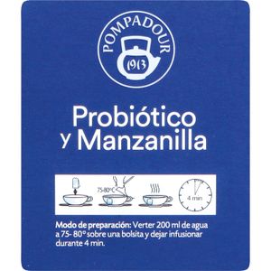 Infusión Probióticos y Manzanilla