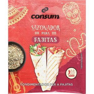 CONSUM Sazonador para Fajitas