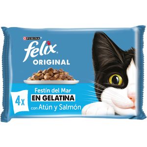 Comida Húmeda Gatos Gelatina Pescado