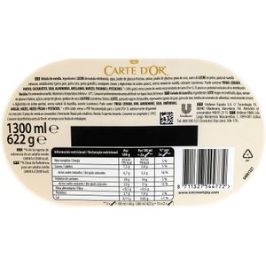 Segona imatge del producte Terrina de Vainilla Carte d'Or + 30% Gratis de la marca CORNETTO