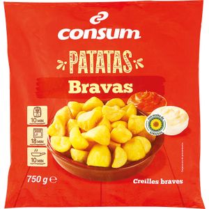 Patatas Bravas congeladas  ¡Haz la compra en Consum!