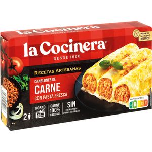 Canelones Carne Pack de 8 Unidades