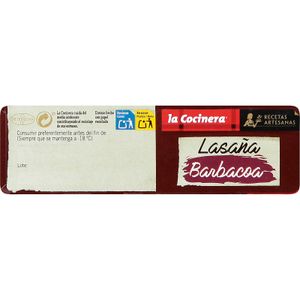 Lasaña Barbacoa