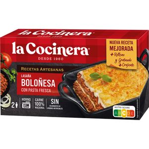 Lasaña Boloñesa LA COCINERA