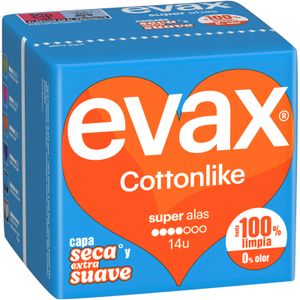 Imagen de Compresas Cottonlike Súper con Alas