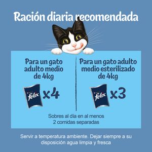 Comida Gato Gelatina Sensations Carne