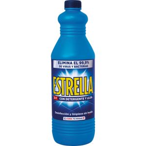 Lejía con Detergente Azul