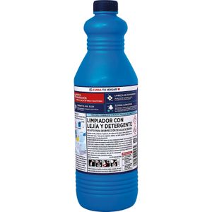 Lejía con Detergente Azul