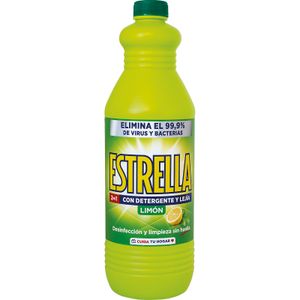 Lejía con Detergente Limón