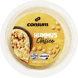 Hummus Clasíco sin Gluten Vegano
