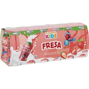 Bebida Láctea con Fresa