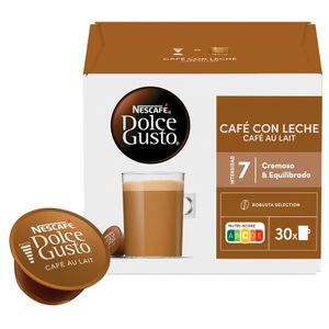 DOLCE GUSTO Café con Leche 30 Cápsulas