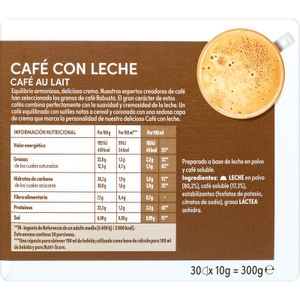 Café con Leche 30 Cápsulas