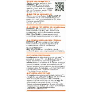 Segona imatge del producte Crema Sèrum Fp25 Vitamina C Antitaques de la marca GARNIER