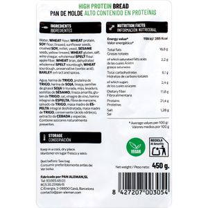 Pan de Molde Protein K