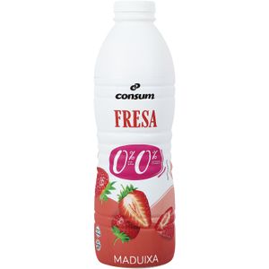 Yogur Líquido 00% con Fresa
