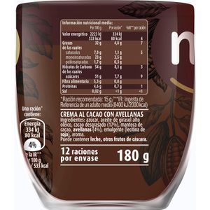 Crema Cacao Noir Vaso Cristal