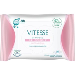 Imagen de Toallitas Desmaquillantes P. Sensible Biodegradab.