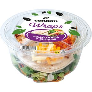 Ensalada Wraps Completa