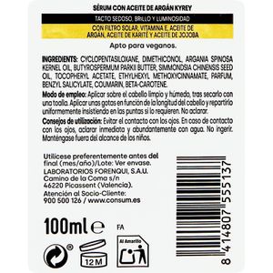 Segona imatge del producte Sèrum Argània de la marca KYREY