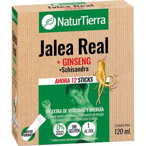 NATURTIERRA Jalea Real con Ginseng Caja 12 Unidades