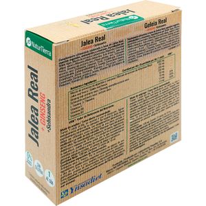 Segona imatge del producte Gelea Reial amb Ginseng Caixa 12 Unitats de la marca NATURTIERRA