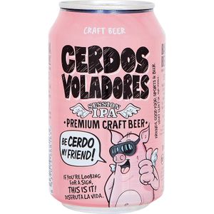 C.VOLADORES Cerveza Artesana IPA Lata