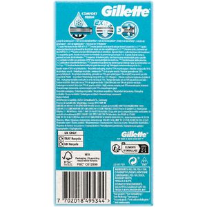 Tercera imatge del producte Maquineta D'Un Sol Ús Sensor 3 Cool de la marca GILLETTE