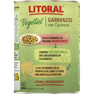 Garbanzos con Espinacas