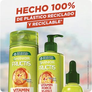 Cuarta imagen del producto Champú Vitamin Force Fortificante. Cabello frágil de la marca FRUCTIS