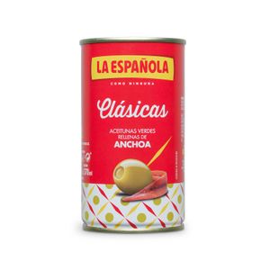 LA ESPAÑOLA Aceitunas Verdes Rellenas de Anchoa