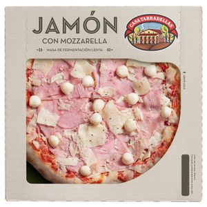 Pizza Jamón Lenta Fermentación