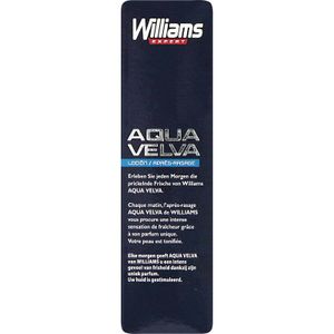 Tercera imatge del producte Loció After Shave Aqua Velva de la marca WILLIAMS