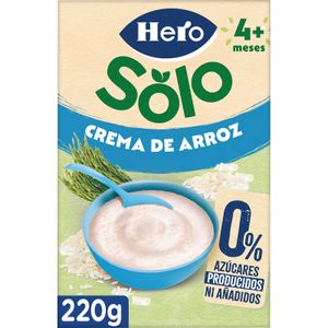 Crema de Arroz Sin Gluten y sin Azucar