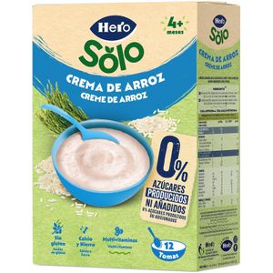 Crema de Arroz Sin Gluten y sin Azucar