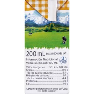 Bechamel Sin Gluten Minibrik Pack de 3