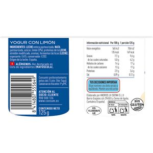 Yogur Griego con Limón Azucarado