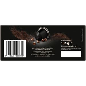 Café Extra Intenso 20 Cápsulas