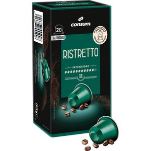 Café Ristretto 20 cápsulas 20 U
