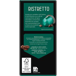 Café Ristretto 20 cápsulas