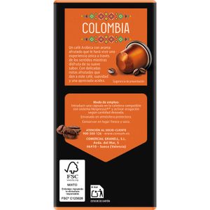 Café Colombia 20 Cápsulas