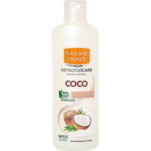 Gel de ducha coco Natural Honey botella 600 ml - Supermercados DIA