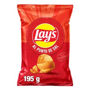 Patatas Fritas Lisas al Punto de Sal LAY'S